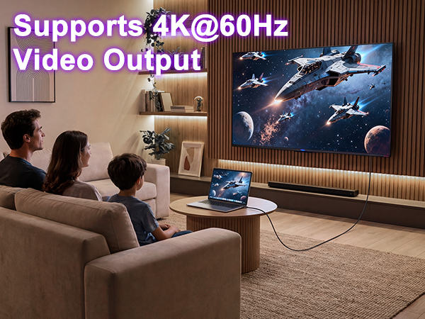4k 60hz usb c data cable