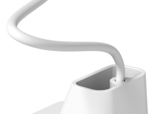 desk light with flexible gooseneck