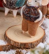 4 Pack Christmas Felt Mice