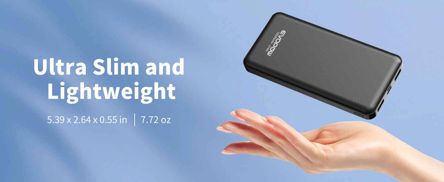 Ultra Slim and Lightweight Power bank