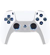 eXtremeRate 7 Colors 9 Modes Luminated Dpad Thumbsticks Share Home Face Buttons for PS5 Controlle...