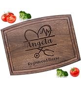 Gift for Nurse Personalized Cutting Board - Handmade Charcuterie Board for Her, Dentist, Dental, ...