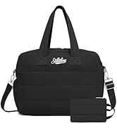 AMNOW Fashion Tote Bag for Women, Lightweight Shoulder Handbag with Multiple Pockets, for Work Tr...