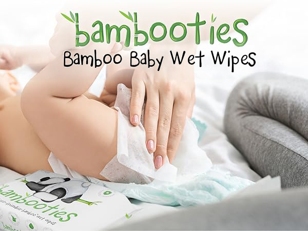 Bambooties Bamboo baby wet wipes