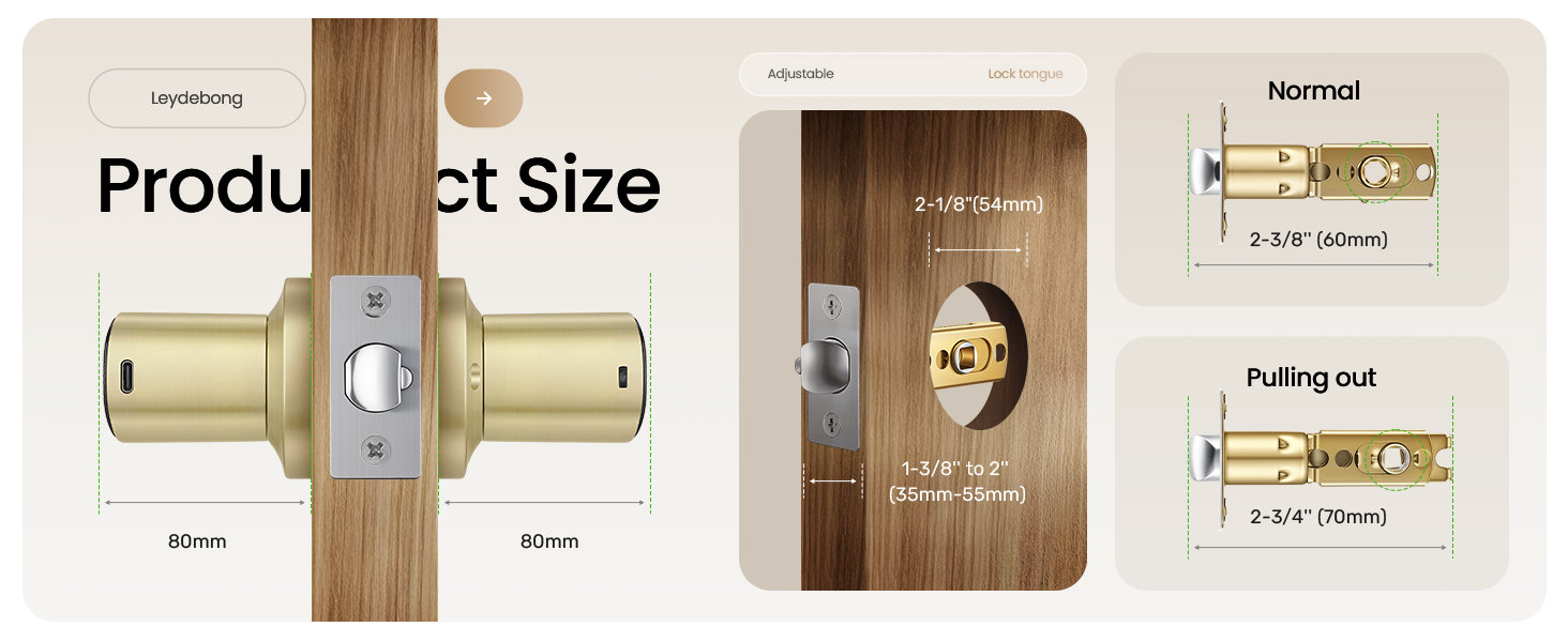smart door lock fingerprint door lock