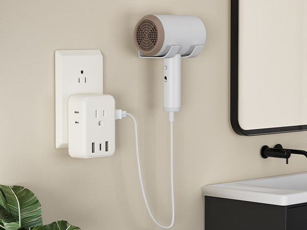 bathroom outlet extender