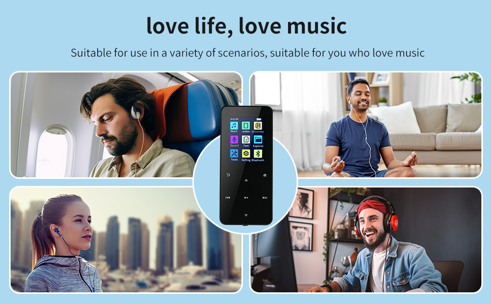 mp3 player no screen