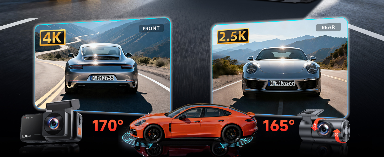 4K dash cam