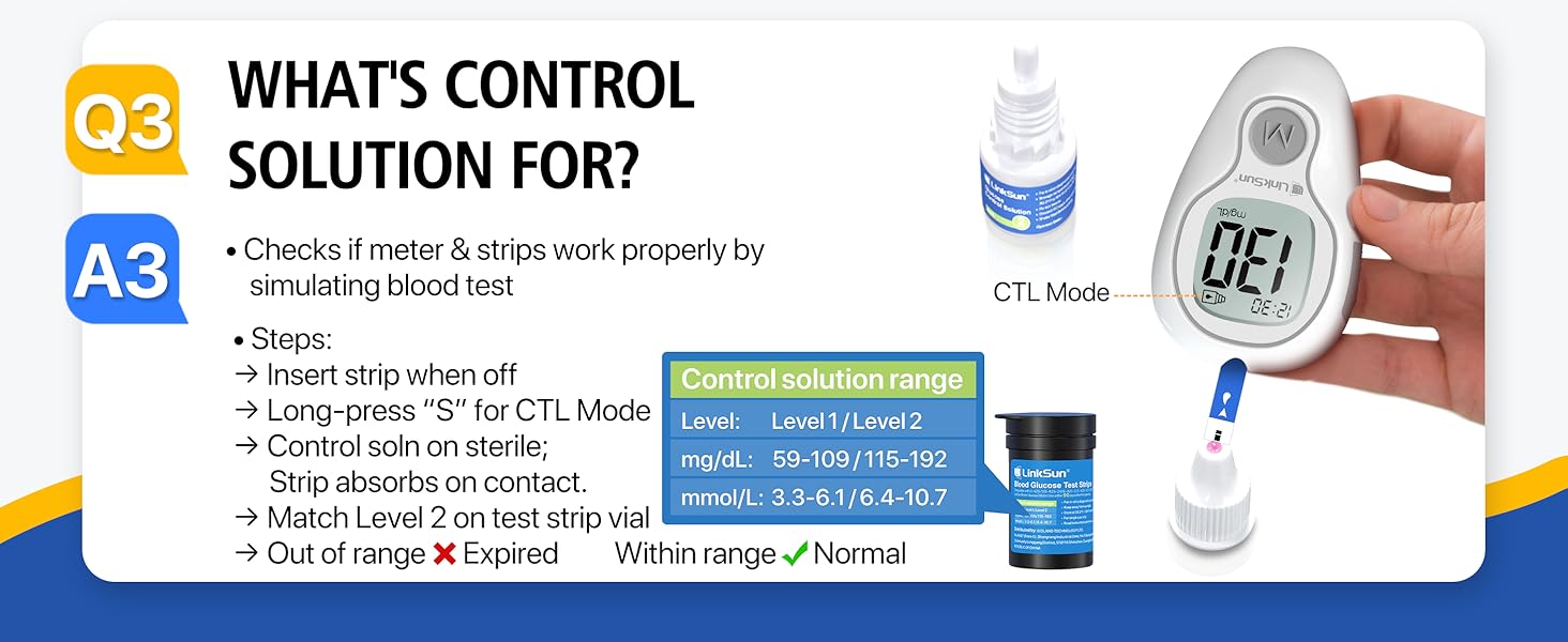 LinkSun Blood Glucose Monitor