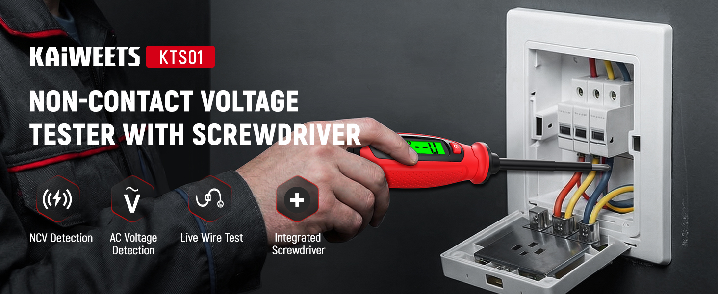 AC voltage measurement non-contact voltage detection (NCV)