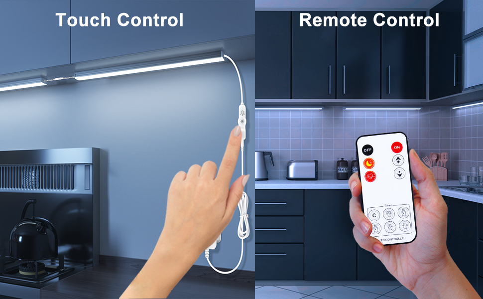 remote control led cabinet lights