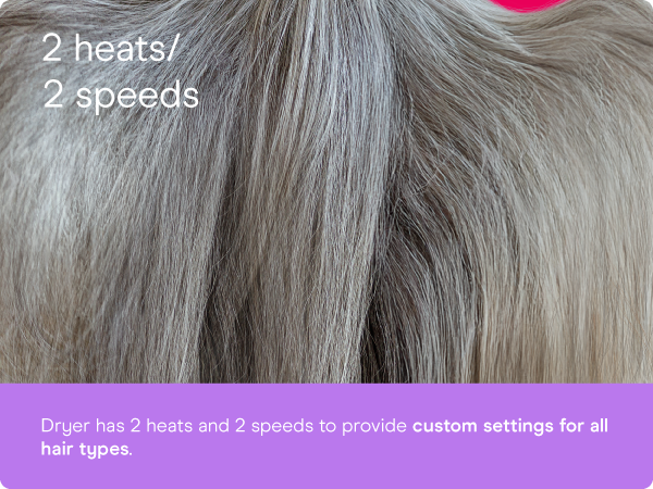 Conair pro hair dryer professional tourmaline ceramic for less frizz with diffuser and concentrator