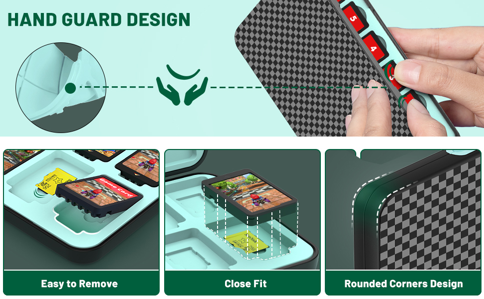 Switch game card case switch game case switch game card holder switch game card storage