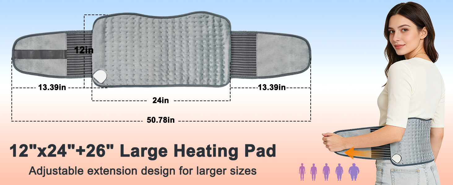 XL heating pad