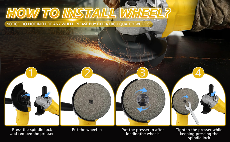 how to install wheel