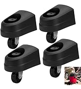 4 Pack Caster and Foot for CMXEVCVVJC809 Shop Vac - 551058106 Compatible with Craftsman Shop vac ...