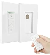 RGBZONE Smart Dimmer Switch, Bluetooth Wireless Remote Light Switch for Dimmable LED/CFL/Incandes...