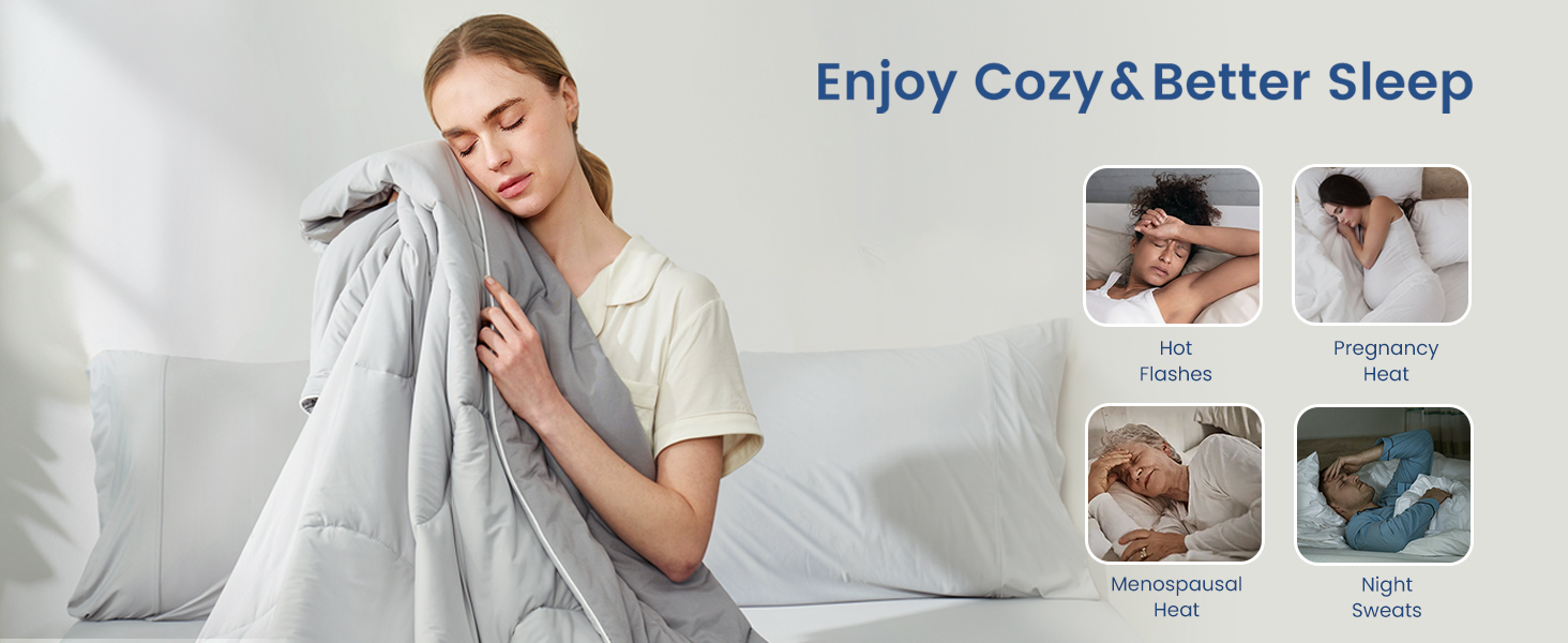 cooling comforter for hot sleepers