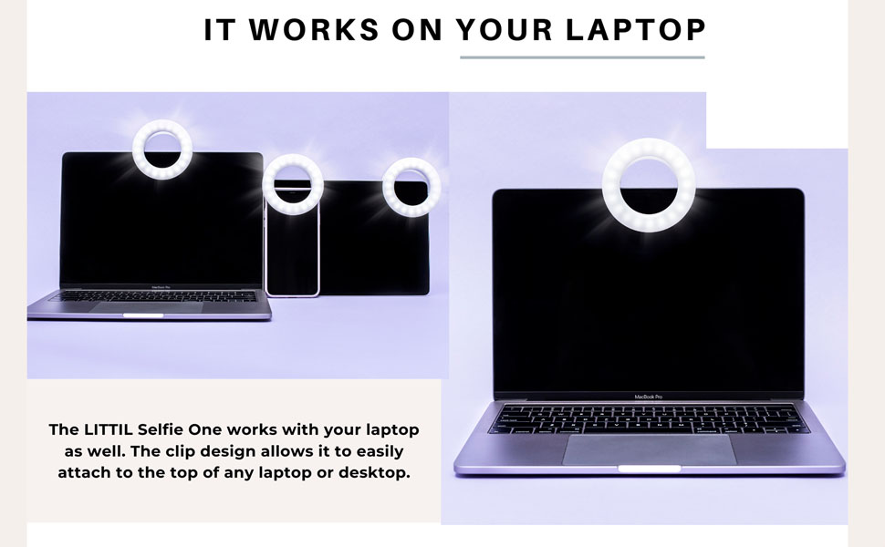 rechargeable small ring light