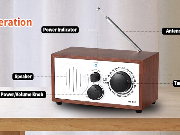 wood radio