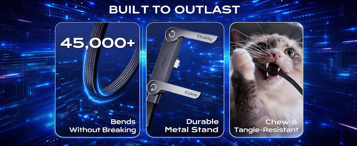 Invisible Holder Charger Cable