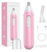 IFANZETECH Nose Hair Trimmer for Women Rechargeable: 2024 Painless Rechargeable Nose Hair Trimmer...
