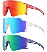 Fanshen Youth Baseball Sunglasses for Kids - Polarized Sunglasses Softball Cycling for Boys Girls...