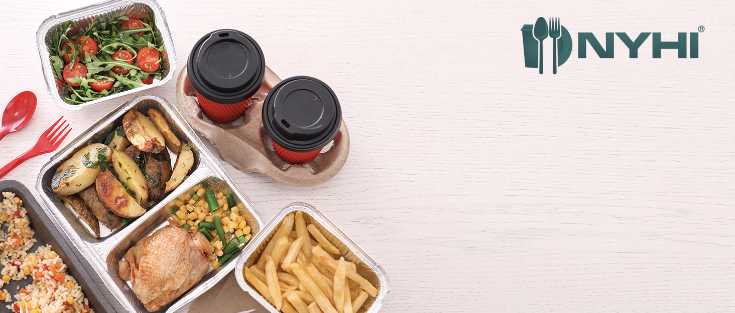 Paper cups aluminum foil pan
