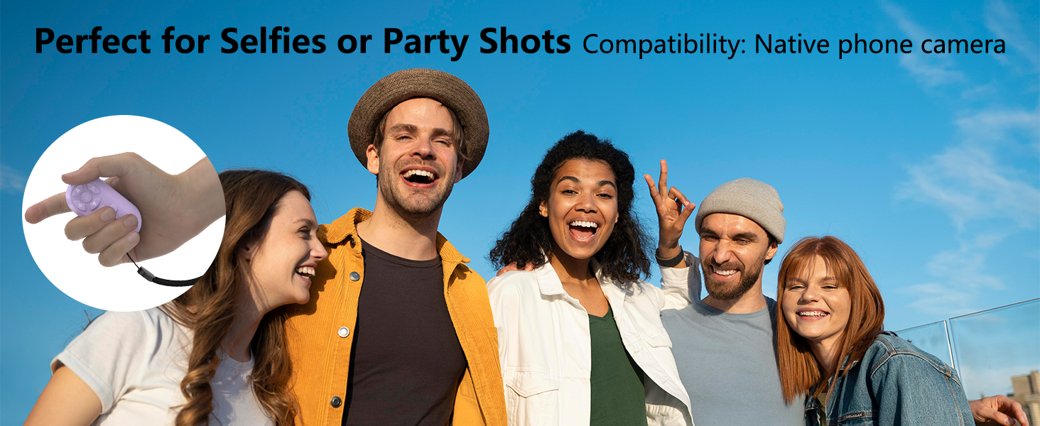 Perfect for Selfies or Party Shots