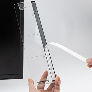 office essentials for women monitor memo board computer monitor sticky note holder