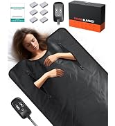 Infrared Sauna Blanket for Home Detox,Portable Far Infrared Sauna Blanket for Relaxation and Deto...