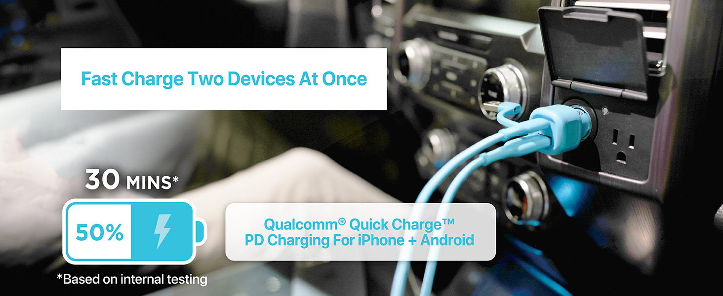 Fast charge two devices at once