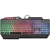 Rii RK202 USB Wired Gaming Keyboard 