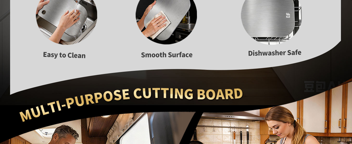 Stainless Steel Chopping Board