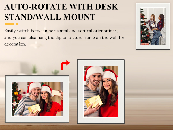 frameo 10.1 inch smart wifi digital photo frame,cadre numerique photo,6x8 picture frame,photo