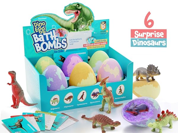 Dino Egg Bath Bombs