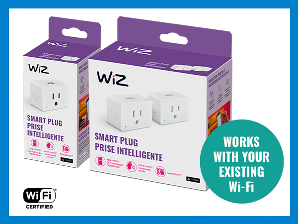 works with existing Wi-Fi