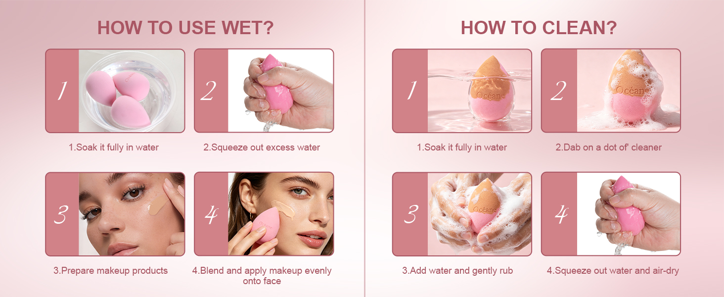 Makeup Sponge Set
