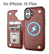 Onetop Wallet Case for iPhone 16 Plus