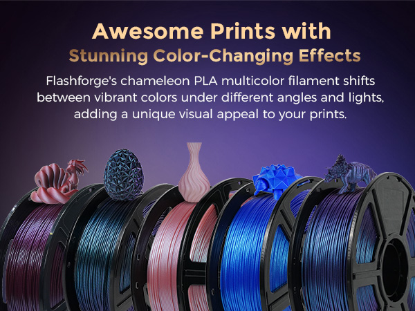 Awesome Prints with Stunning Color-Changing Effects