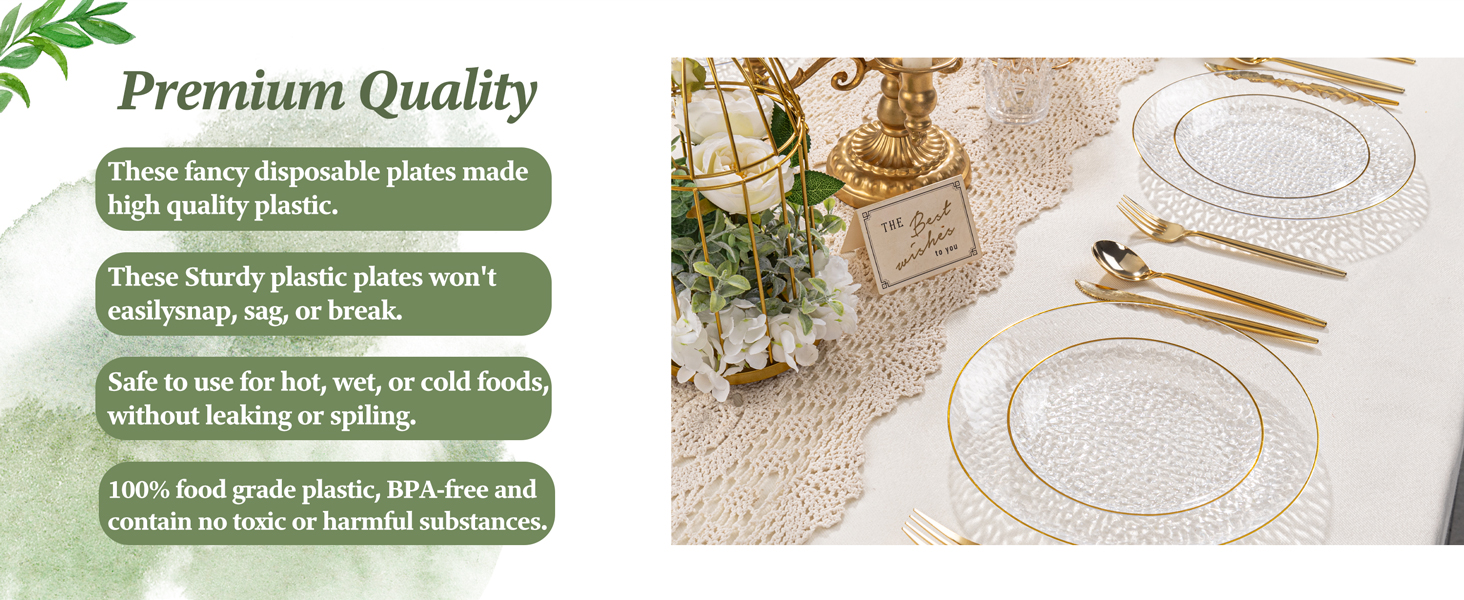Clear Plastic Plates