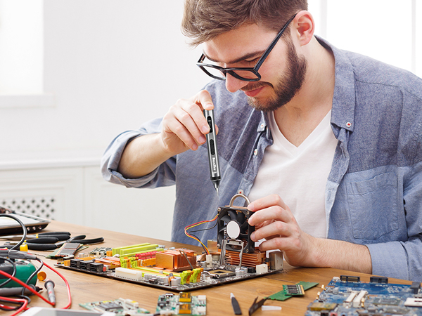 Professional small electric precision screwdriver set