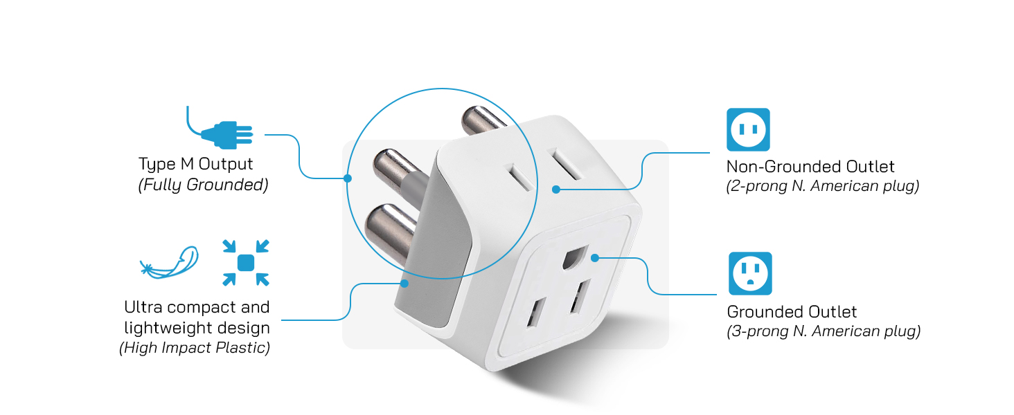 power adaptor for south africa