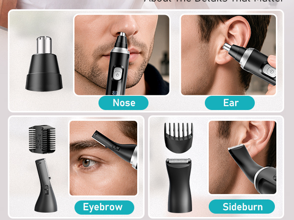 rotary nose hair trimmer men