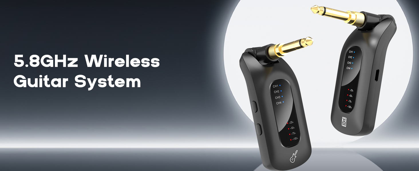 5.8GHz Wireless Guitar System