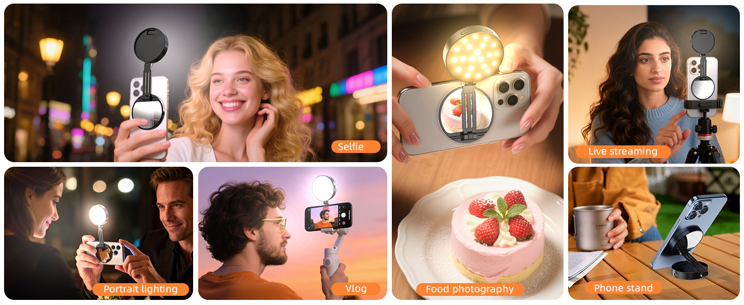 portable selfie light