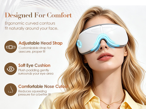 eye massager for migraines