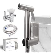 Plurvix Handheld Bidet Sprayer for Toilet – Adjustable Water Pressure, Stainless Steel Jet Spray ...