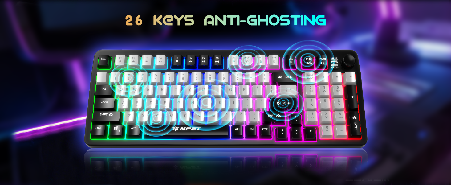 Wired Gaming Keyboard and Mouse