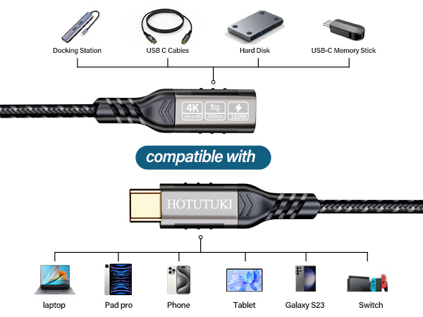 thunderbolt male to thunderbolt female cable